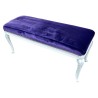 ‘Transition’ bench, lacquered in white, from Moinat SA – Antiques and home décor