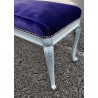 ‘Transition’ bench, lacquered in white, from Moinat SA – Antiques and home décor