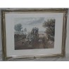 Pair of engravings entitled ‘Calèches’ by Moinat SA – Antiques and decorative items – Engravings, lithographs