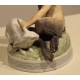 Faune et lapin en porcelaine Royal Copenhage