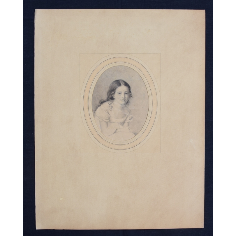 Dessin "Jeune fille"