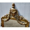 Miroir Louis XVI fronton urne, modèle de Funk