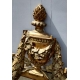 Miroir Louis XVI fronton urne, modèle de Funk