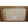 Tableau \"Paysage de neige\" signé D. LAZZARO