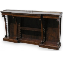 Regency open bookcase