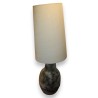 Lampe en terre cuite signée M BESSONS VALLAURIS