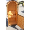 Chaise à porteurs décor aux armes