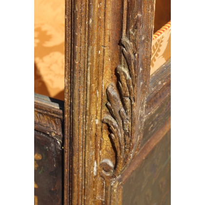 Chaise à porteurs décor aux armes