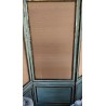 Louis XVI-style folding screen in beige lacquered wood
