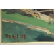 Gouache "La Seine à Paris" signé R. VUILLEM