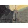 Tableau \"Montmartre\" signé R. VUILLEM