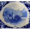 Assiette en faïence de Nyon \"Viège\"