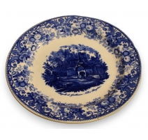 Assiette en faïence de Nyon "Chapelle Tell"
