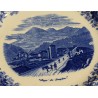 Assiette en faïence de Nyon \"Simplon\"