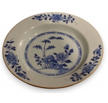 Assiette creuse en porcelaine chinoise