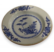 Assiette creuse en porcelaine chinoise
