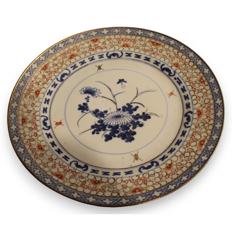 Assiette en porcelaine chinoise