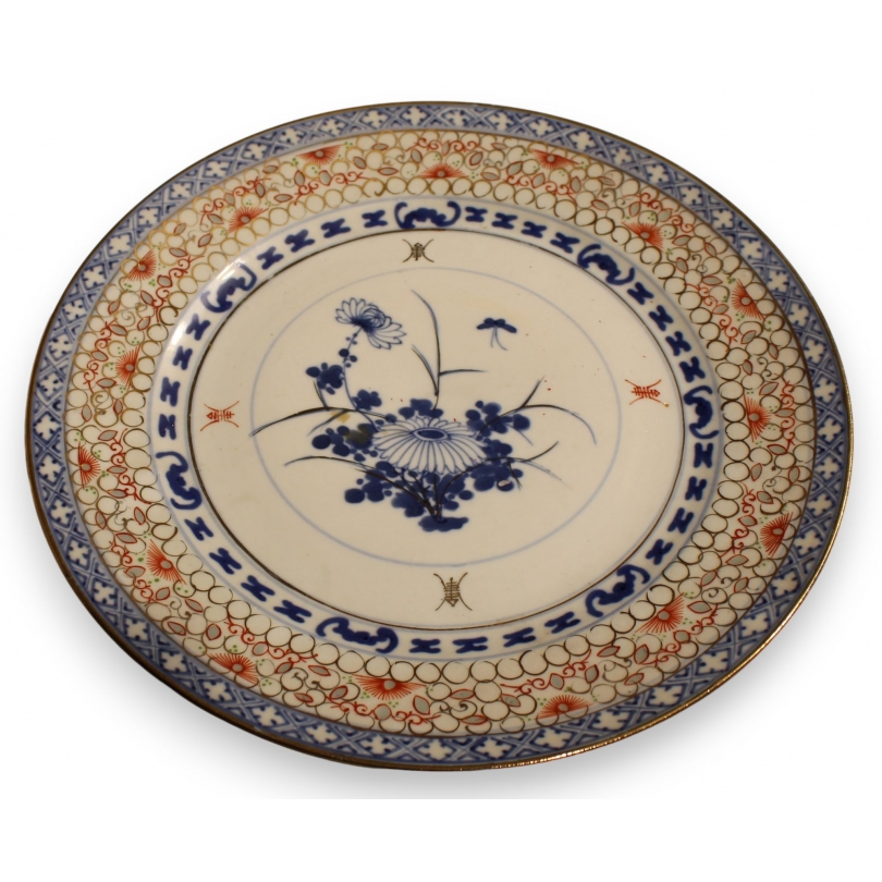 Assiette en porcelaine chinoise