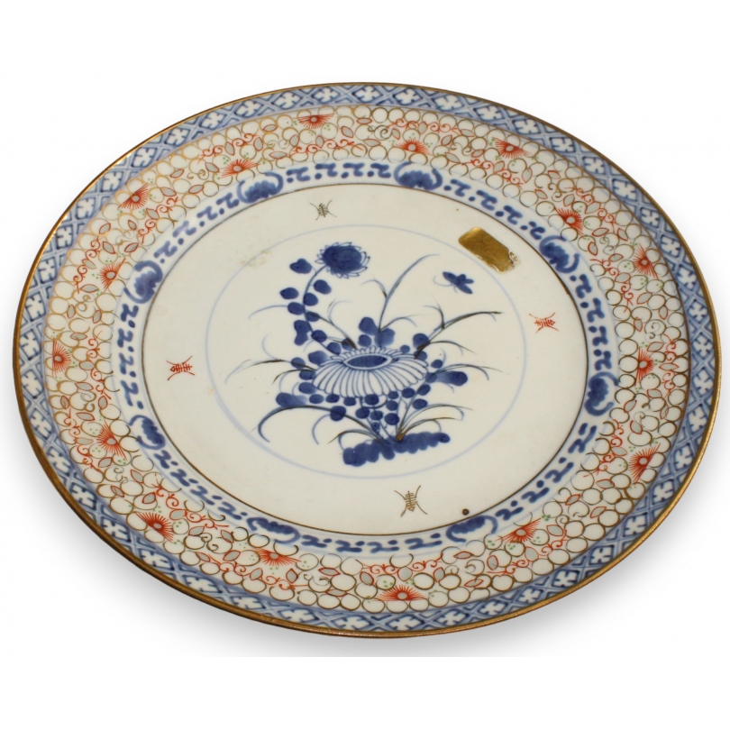 Assiette en porcelaine chinoise