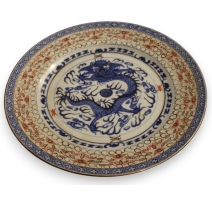 Assiette en porcelaine chinoise
