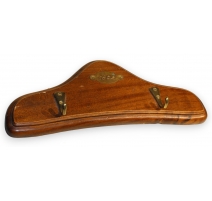 Crochet double laiton et bois 1852