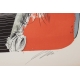 Lithographie "Cheval cabré" signée ERNI 76