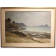 Tableau "Parc aux huitres Cancale" par KUNKLER