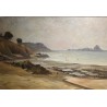 Tableau \"Parc aux huitres Cancale\" par KUNKLER