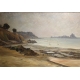 Tableau "Parc aux huitres Cancale" par KUNKLER