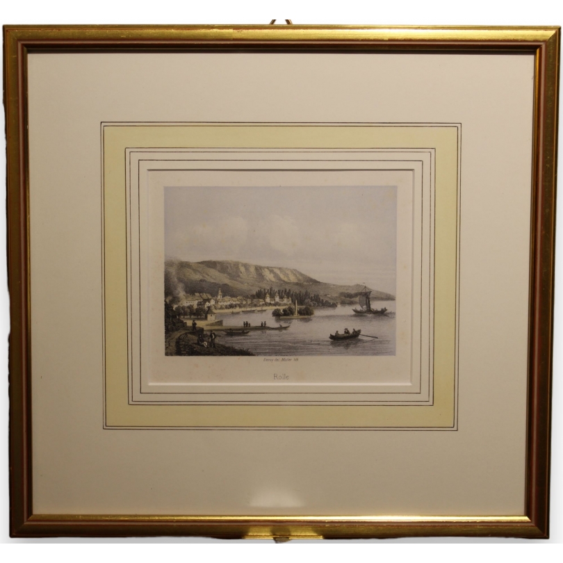 Engraving ‘Rolle’ by DEROY