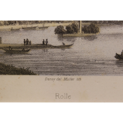 Engraving ‘Rolle’ by DEROY