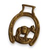 Ornement de selle en laiton \"Clovelly Donkey\"