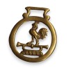 Brass saddle ornament ‘Rooster’