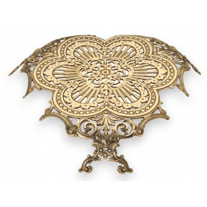 Grand sous-plat baroque sur pieds