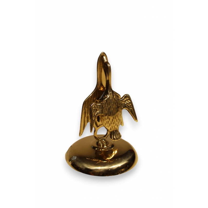 "Duck" card holder with table stand