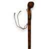 Walking stick with a carved head