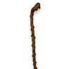 Monoxyl walking stick made from thorny wood
