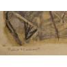 Gravure "Fauvette grisette" signée HAINARD
