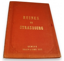 Livre "Ruines de Strasbourg" par BROUTTA