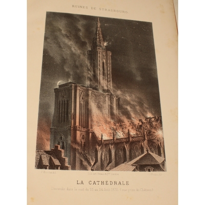 Livre "Ruines de Strasbourg" par BROUTTA