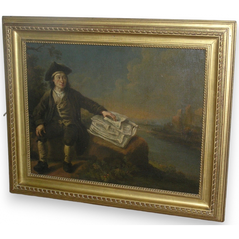 Paintings | Painting: ‘The Artist’. Moinat SA  – Antiques and home décor