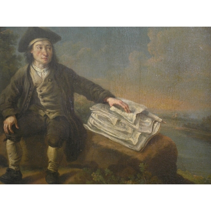 Paintings | Painting: ‘The Artist’. Moinat SA  – Antiques and home décor