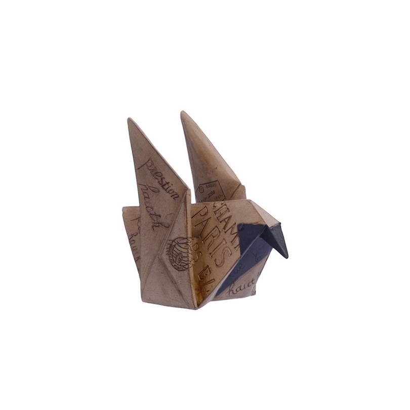Origami Oiseau en résine