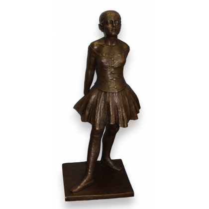 Bronze Jeune danseuse d'après DEGAS