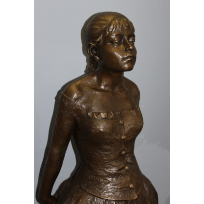 Bronze Jeune danseuse d'après DEGAS