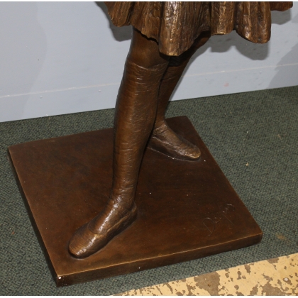 Bronze Jeune danseuse d'après DEGAS