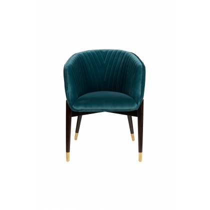 Bergère Dolly en velours bleu