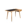Petit bureau plat Barbier en frêne