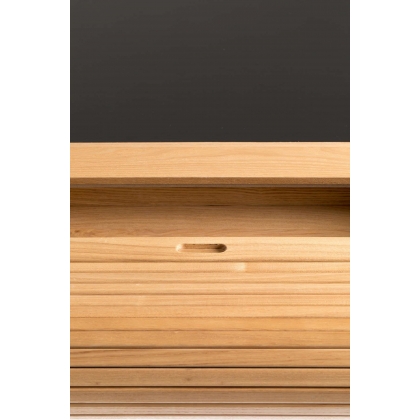 Petit bureau plat Barbier en frêne