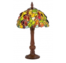 Lampe style Tiffany, décor gouttes